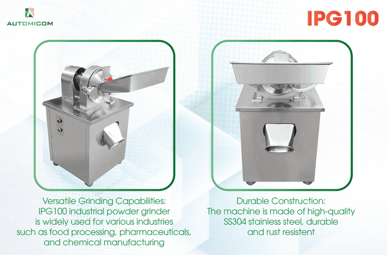 Industrial Powder Grinder - IPG100/200 - Automicom