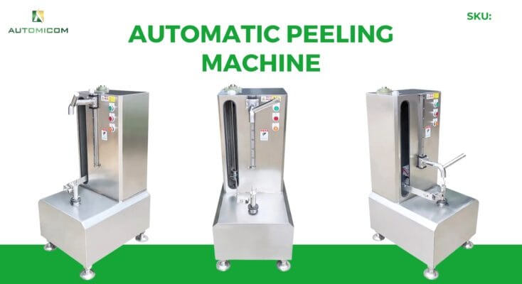 Automatic peeling machine (SKU: FP300) - Automicom