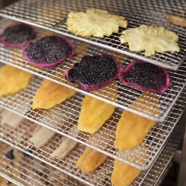 Dehydrating fruits
