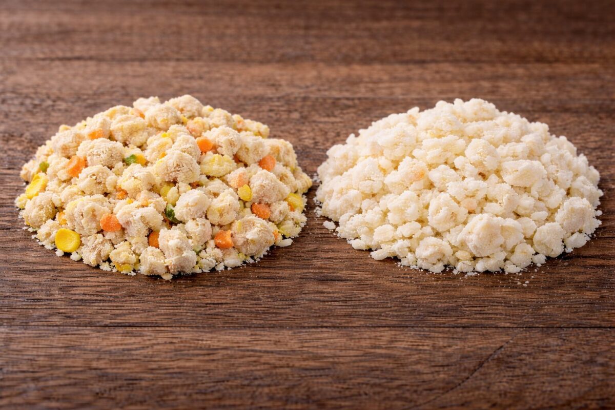 freeze dry rice and congee