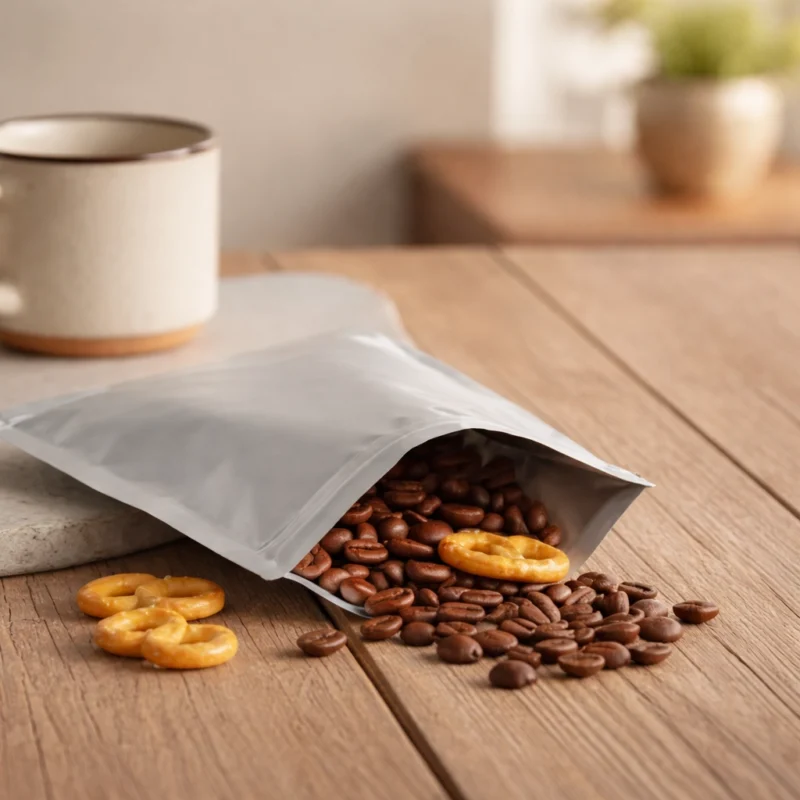 Alum vacuum bag with ziplock (BS10) (10)