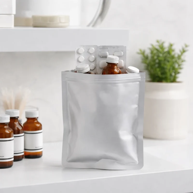 Alum vacuum bag with ziplock (BS10) (9)