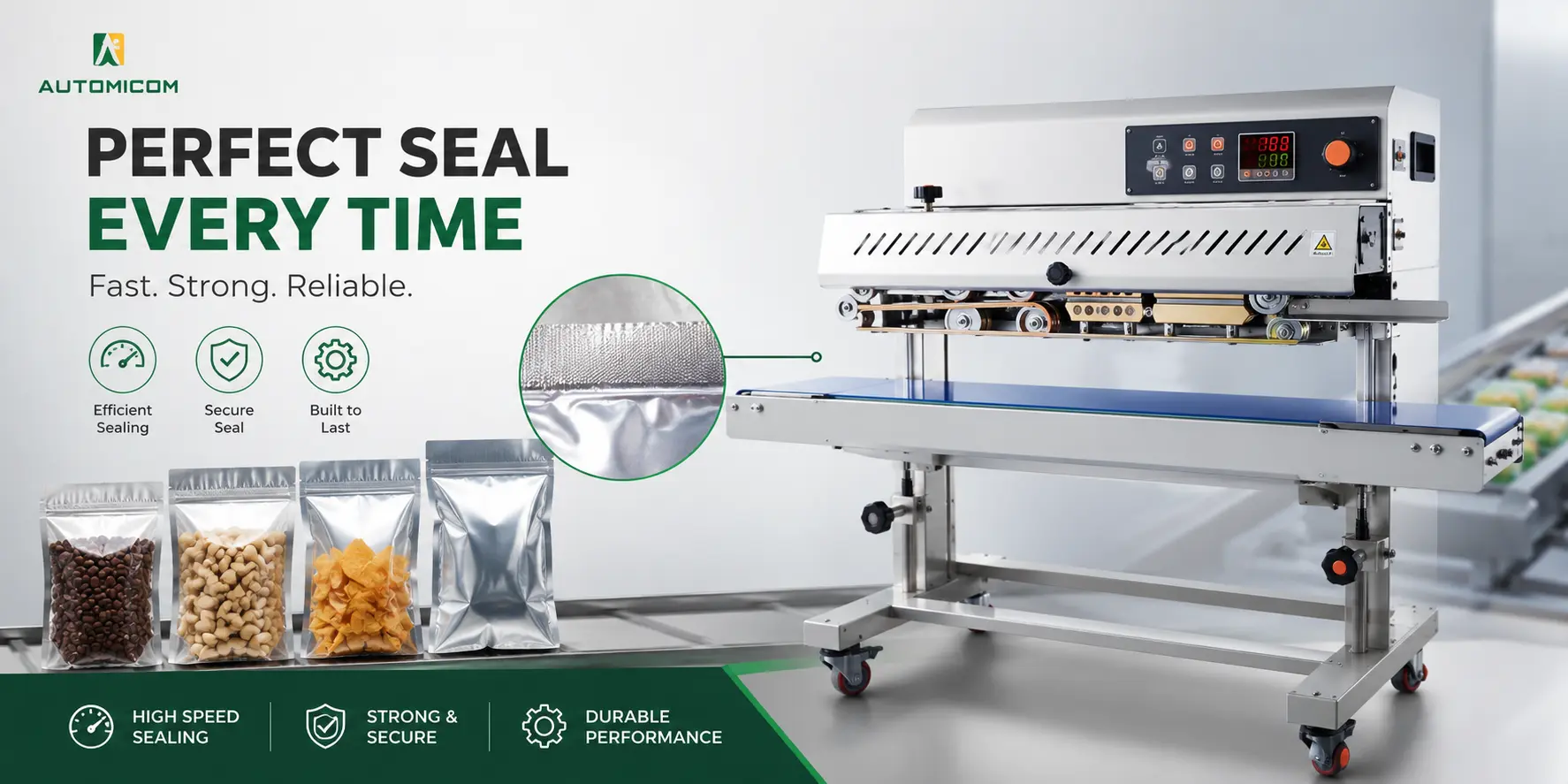 Band sealer banner