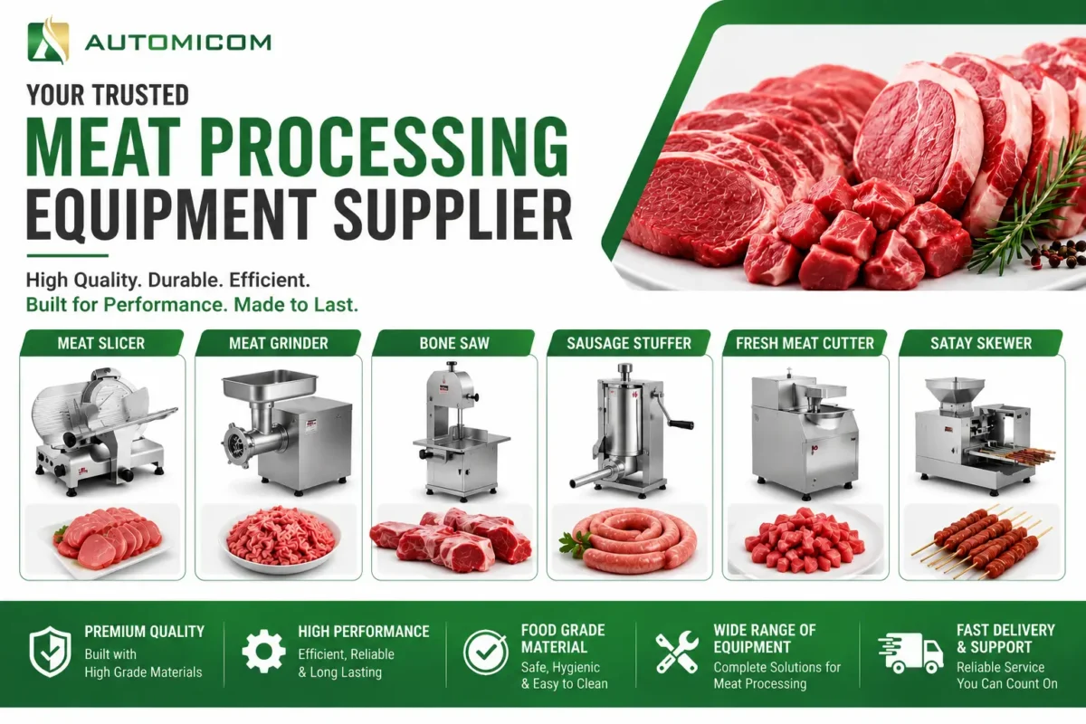 Meat processor banner