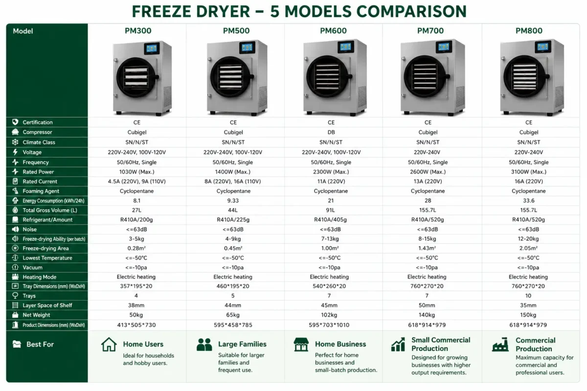 PM comparision