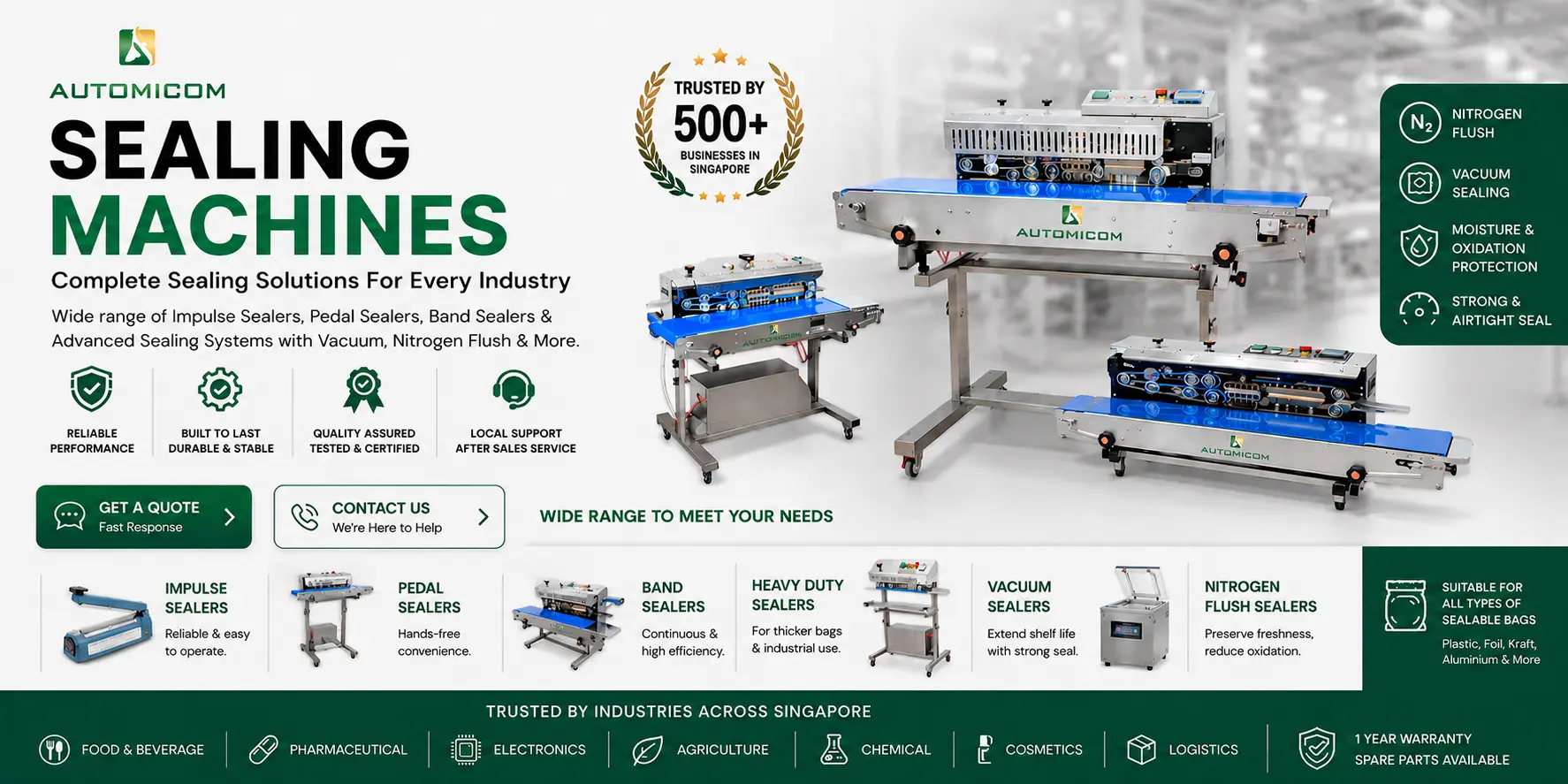 SEALING MACHINE BANNER