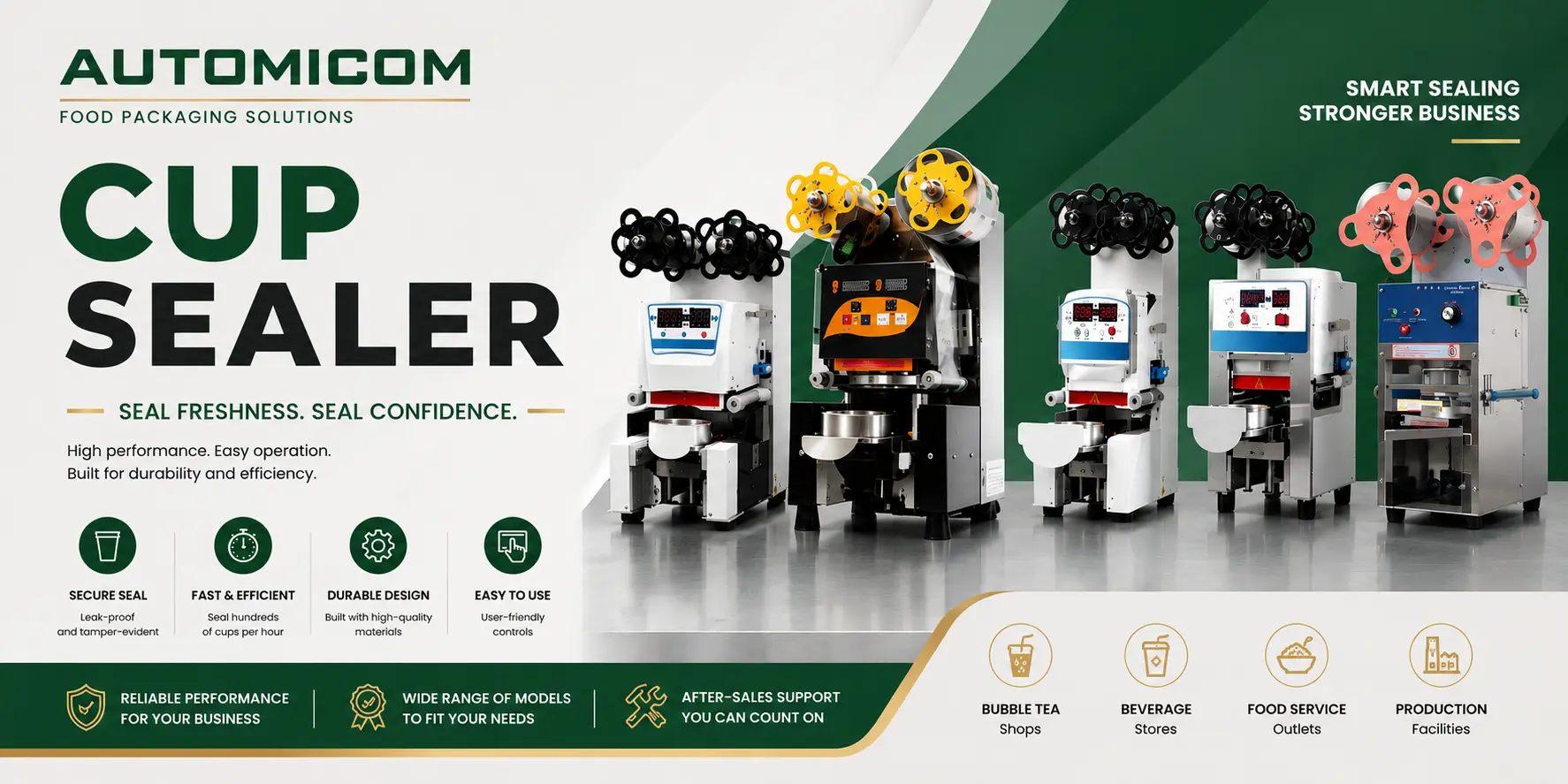 CUP SEALER banner