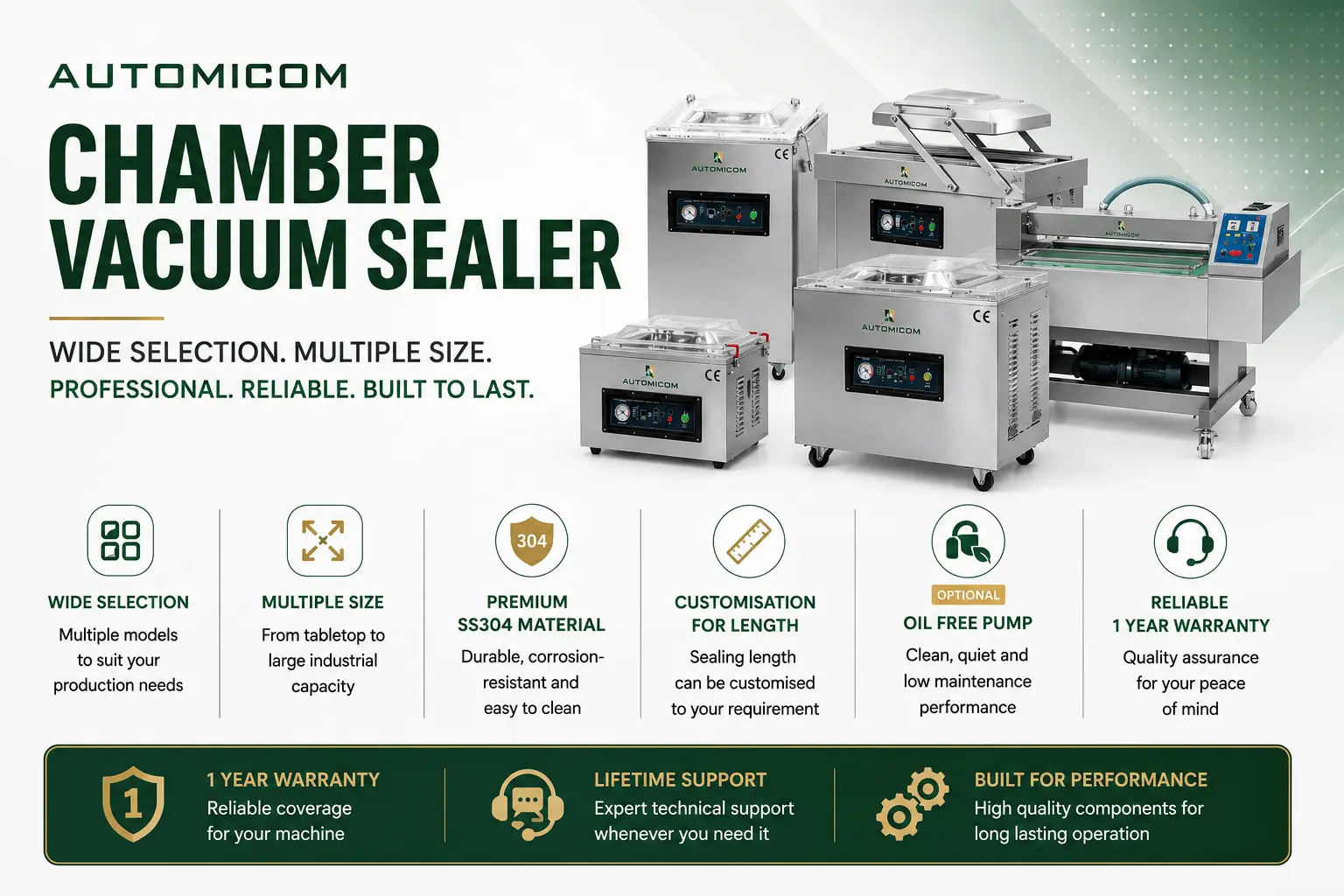 Chamber sealer banner